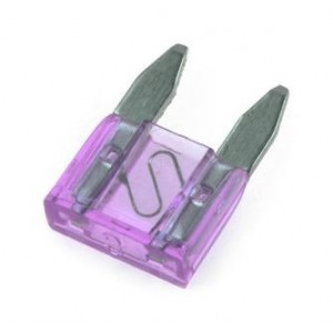 Fuse Automotive MINI-BLADE 3A 32V Violet MBF-1-3A
