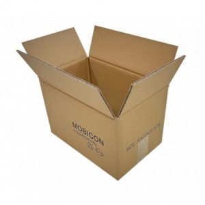 Square DWB Kraft Cardboard Box (320 x 200 x 185mm) - AP20
