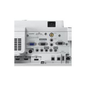 Epson 4100lm FullHD 1920x1080 16:9 Laser 2USB 2VGA 3HDMI RS-232C LAN WiFi/Miracast NoBag White NoBracket UlraShortThrow Interactive