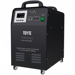 1000W Inverter With 12V100AH Bat - Used - Dented - Fair Condition