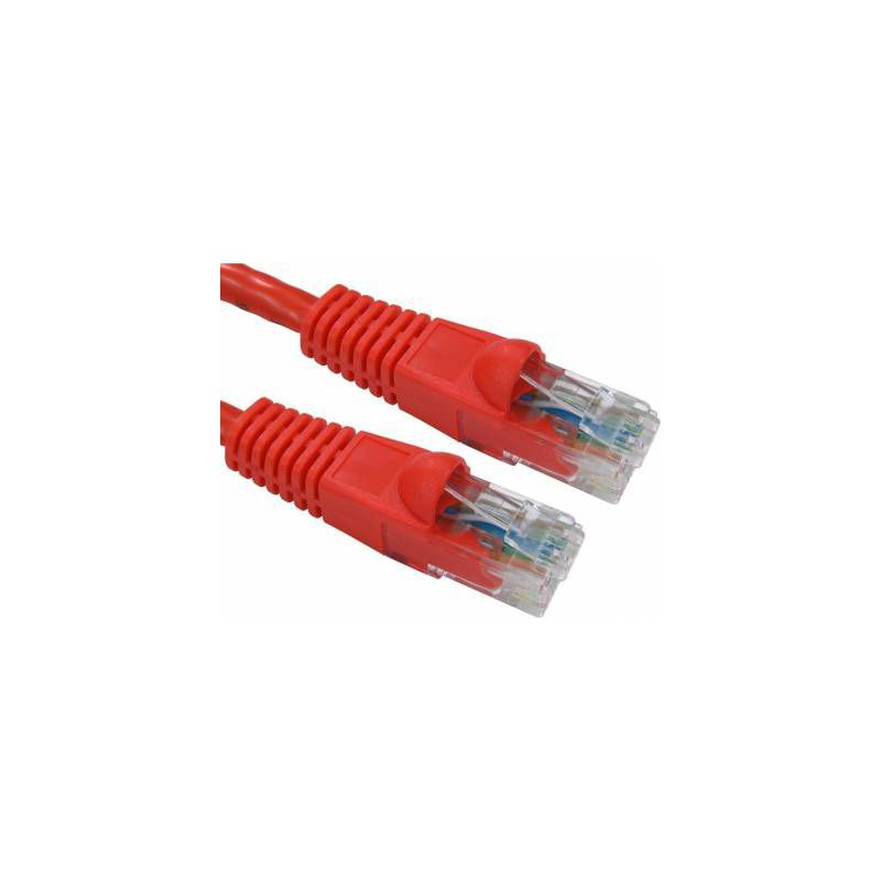 Unbranded 30m CAT5e Moulded Flylead - Red