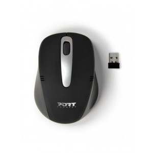 Port - Designs Connect - Entry Level Wireless Mouse - Black 