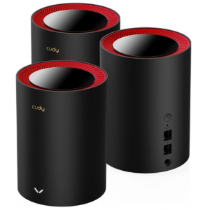 Cudy Dual Band WiFi 6 3000Mbps Multi-Gigabit Mesh 3-Pack | M3000 (3-Pack)