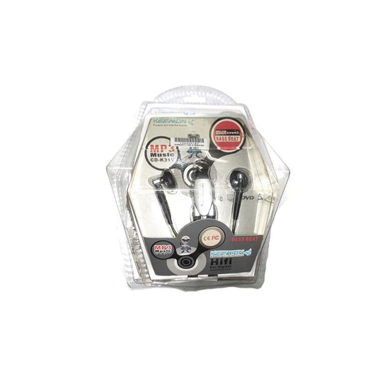 Geeko CD-K31V In-Ear Earphones With Volume Control