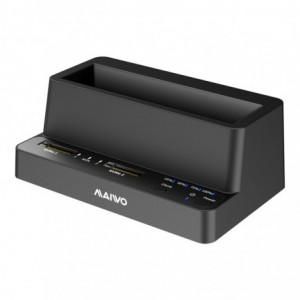 MAIWO K309CL 3-BAY SATA HDD AND M.2 NVME USB3.2 GEN2 10GBPS TYPE-C DOCKING STATION WITH OFFLINE CLONE FUNCTION