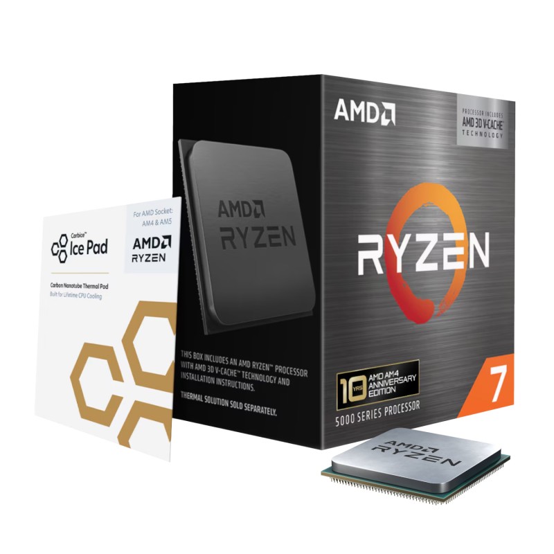 AMD Ryzen™ 7 5800X3D 8-Core 3.4GHz AM4 CPU - GeeWiz