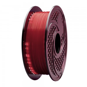 SA Filament PLA Translucent Red Filament1.75mm - 1kg