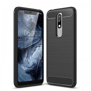 Nokia 5.1 Plus Cover Case - Black