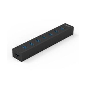 Orico 7 Port USB3.0 Aluminium Hub - Black