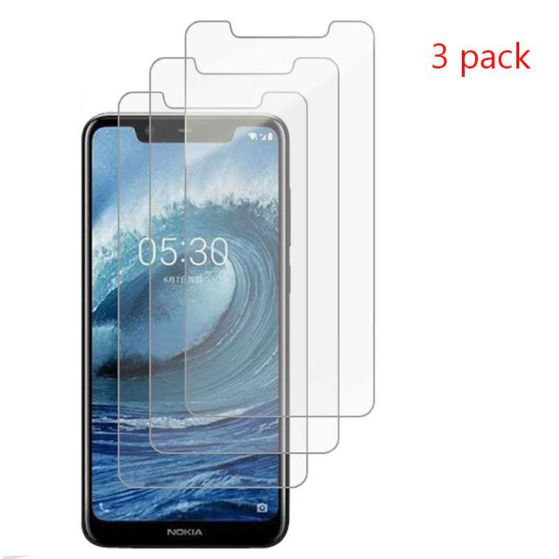 Nokia 5.1 Plus Tempered Glass Screen Protector 9H Hardness