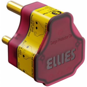 Ellies Re-wireable High Surge Plug Top - RD