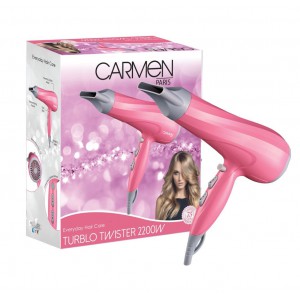 Carmen Turblo Hairdryer - Pink (2200W)