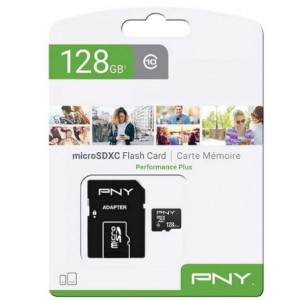 PNY 128GB microSDXC UHS-I Class 10 Memory Card (100MB/s Read)
