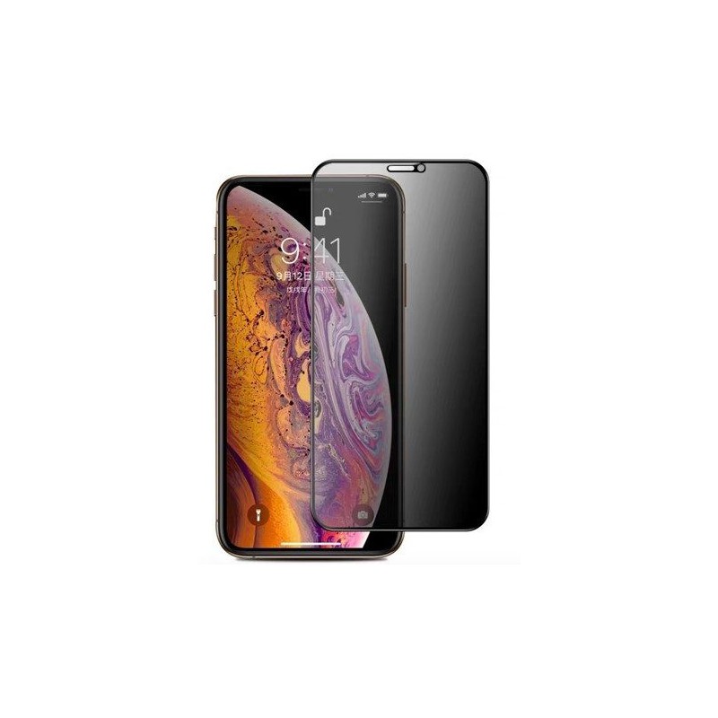 TUFF-LUV 2.5D Tempered Glass Privacy Screen Filter for the Apple iPhone 9