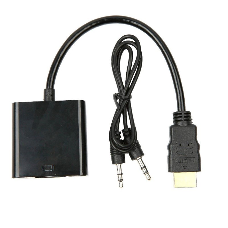 TUFF-LUV HDMI TO VGA VIDEO & AUDIO CONVERTER ADAPTER