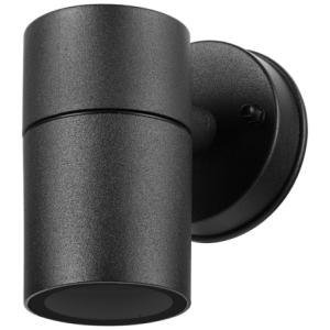 Ellies Ash Series AC UniBeam wall light - Nylon Carbon Fiber - GU10 Base - BK
