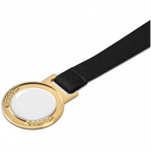 Altitude Achiever Medal With Black Petersham Lanyard