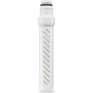 LifeStraw Go Series Water Bottle Filter Replacement- 2-Stage Filtration | White