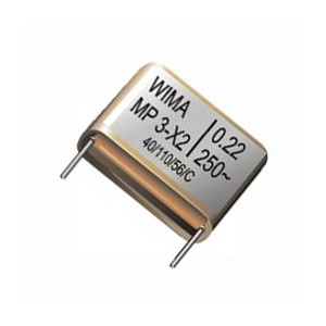METALLIZED PAPER CAPACITOR 47nF 250V P15 MP3-X2/0.047uF/250VA