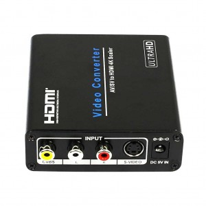HDCVT 4K AV / S-Video TO HDMI CONVERTER