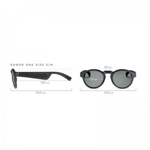 Bose Frames Audio Sunglasses with Bluetooth Open Ear Headphones - Black