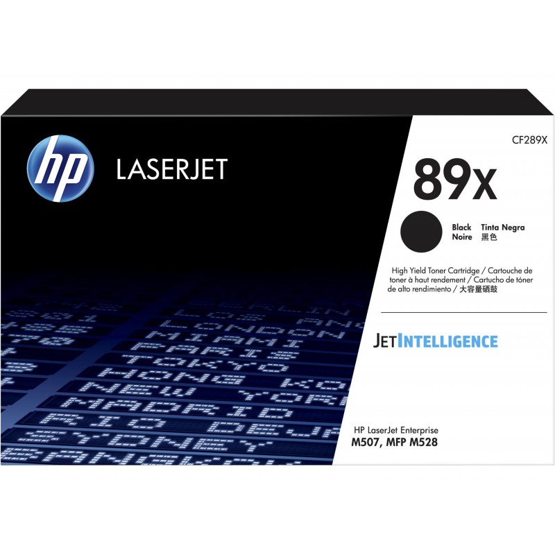 HP 89X High Yield Black Original LaserJet Toner Cartridge