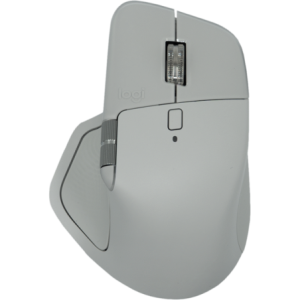 Logitech MX MASTER 4 High-Performance Wireless Mouse-Light Gray