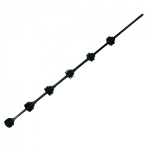 Nemtek 6 Line Round Bar Black