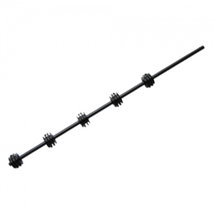 Nemtek 5 Line Round Bar Black