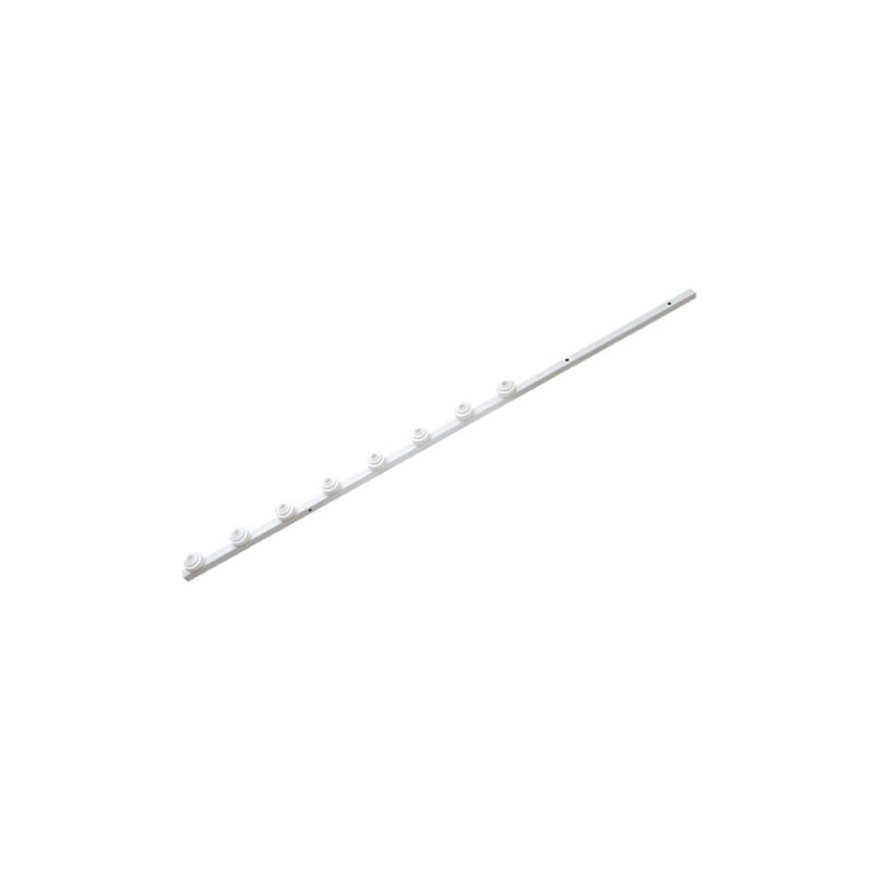 Nemtek 8 Line Straight Square Tube White