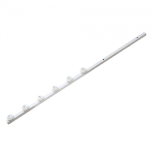 Nemtek 6 Line Straight Square Tube White