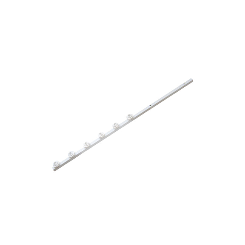 Nemtek 6 Line Straight Square Tube White