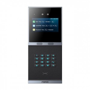 Fanvil i66 SIP Face Recognition Door Phone – 4-Inch Touch Display