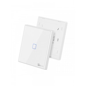 SONOFF T2EU-RF Smart Light Switch Extension Remote - RF Touch Remote Control - One Gang - New - Damaged Packaging