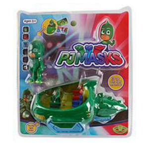 PJ Mask Figurines and Vehicle - Gekko