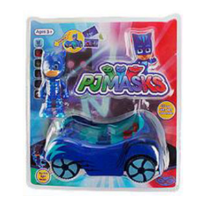 PJ Mask Figurines and Vehicle - Catboy
