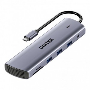 Unitek D1113B 11-in-1 USB Type-C Port Replicator with Dual Display &amp; 100W PD