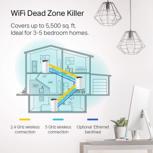 TP-Link TL-DECOS4 AC1200 Whole Home Mesh Wi-Fi System - 3 Pack