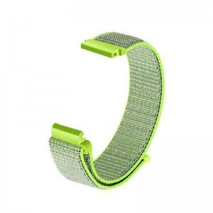 Fitbit Versa Woven Nylon Watch Strap -Light Green