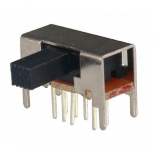 SLIDE SWITCH MINI DPTT R/A 3 POISITION PCB 16x6.8x10.5mm SK-23D05