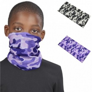 Kids Printed Camo Flexi Tubular Bandana - 40 x 23