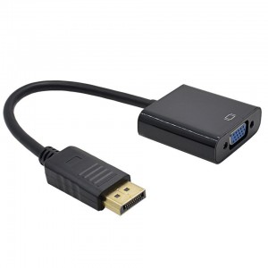 TUFF-LUV Display Port to VGA Adapter – Black
