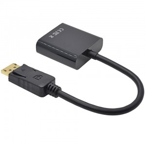 TUFF-LUV Display Port to VGA Adapter – Black