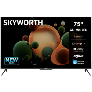 Skyworth 75 Inch UHD Mini LED Google TV