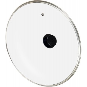 33cm Clear Tempered Glass Slow Cooker Lid