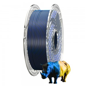 SA Filament Tri-Colour PLA+ Silk Filament Atlas Crown - Gun Metal &amp; Gold &amp; Royal Blue - 750g | 1.75mm