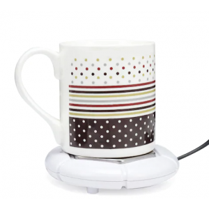 USB Cup Warmer Coffee Mug Heater - White