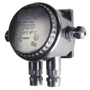 Ccg F/PROOF Angle Junction Box 4 Way M25 IP66/68