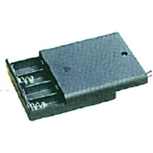 Battery Holder 2 Pole AAA with 150mm Tails