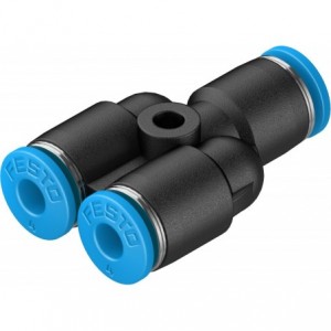 4MM PUSH-IN Y-CONNECTOR